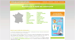 Desktop Screenshot of guide-des-commercants.fr